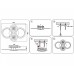 Потолочная люстра Ambrella Light FA FA2951
