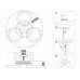 Потолочная люстра Ambrella Light FA FA3838