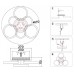 Потолочная люстра Ambrella Light FA FA3844