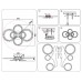 Потолочная люстра Ambrella Light FA FA4065