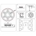 Потолочная люстра Ambrella Light FA FA4495