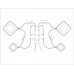 Потолочная люстра Ambrella Light FA FA8878