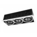 Встраиваемый светильник Ambrella Light Classic T81 T813 BK/CH 3*12W 4200K