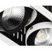 Встраиваемый светильник Ambrella Light Classic T81 T813 BK/CH 3*12W 4200K