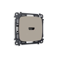 Комплект механизма розетки HDMI 2.0 40V/500MO 2.0GHz 5-18Gbit/s Ambrella Volt Omega MO374010