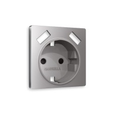 Лицевая панель для розетки с/з со шторками 2USB A+A Ambrella Volt Alfa AP5090