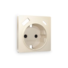 Лицевая панель для розетки с/з со шторками 2USB A+C Ambrella Volt Alfa AP3300
