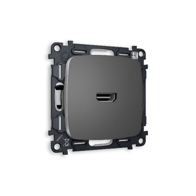 Комплект механизма розетки HDMI 2.0 40V/500mA 2.0GHz 5-18Gbit/s Ambrella Volt Omega MO664010