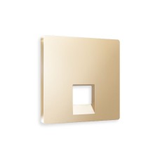 Лицевая панель для компьютерной/телефонной розетки RJ-45/RJ-11 Ambrella Volt Alfa AP6120