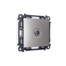 Комплект механизма TV розетки проходной 5-1000 MHz 4dB Ambrella Volt Alfa MA513030