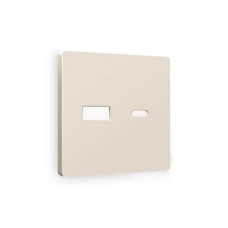 Лицевая панель для розетки 2USB A+C Ambrella Volt Alfa AP3310