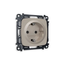 Комплект механизма розетки с/з со шторками Ambrella Volt Omega MO367010