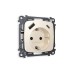 Комплект механизма розетки 2USB A+C 20W (быстрая зарядка) с/з Ambrella Volt Omega MO310010