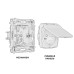 Комплект механизма розетки Ambrella Volt Omega MO368010