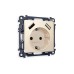 Комплект механизма розетки 2USB A+A 18W (быстрая зарядка) с/з Ambrella Volt Alfa MA329010
