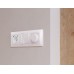 Лицевая панель для розетки с/з со шторками 2USB A+C Ambrella Volt Alfa AP2100