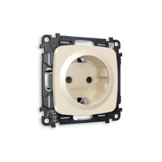 Комплект механизма розетки с/з со шторками Ambrella Volt Omega MO307010