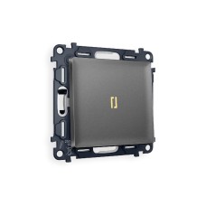 Комплект механизма 1-кл проходного выключателя с подсветкой Ambrella Volt Alfa MA652030