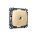 Комплект механизма TV розетки оконечной 50-870 MHz 1dB Ambrella Volt Omega MO613010
