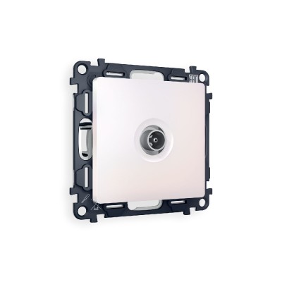 Комплект механизма TV розетки оконечной 50-870 MHz 1dB Ambrella Volt Alfa MA213010