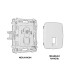 Комплект механизма телефонной розетки RJ-11(4P4C) со шторкой Ambrella Volt Omega MO132030