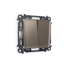 Комплект механизма 2-кл выключателя Ambrella Volt Alfa MA633020