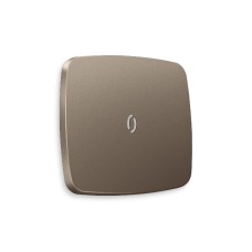 Лицевая панель для выключателя одноклавишного с подсветкой Ambrella Volt Omega OP6320