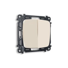 Комплект механизма 2-кл выключателя Ambrella Volt Omega MO323010