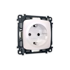 Комплект механизма розетки с/з на винтовых зажимах Ambrella Volt Omega MO206010