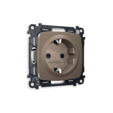 Комплект механизма розетки с/з со шторками Ambrella Volt Omega MO637010