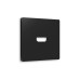 Лицевая панель для HDMI розетки Ambrella Volt Alfa AP8140