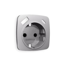 Лицевая панель для розетки с/з со шторками 2USB A+C Ambrella Volt Omega OP5100