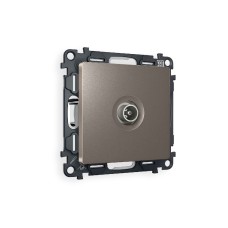 Комплект механизма TV розетки проходной 5-1000 MHz 4dB Ambrella Volt Alfa MA643030