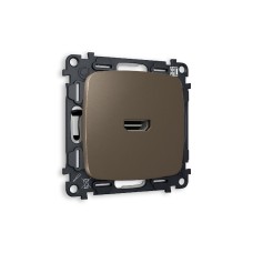Комплект механизма розетки HDMI 2.0 40V/500mA 2.0GHz 5-18Gbit/s Ambrella Volt Omega MO644010