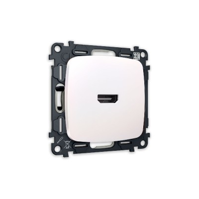 Комплект механизма розетки HDMI 2.0 40V/500mA 2.0GHz 5-18Gbit/s Ambrella Volt Omega MO214010