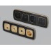 Рамка двухместная Ambrella Volt Coint OF640542