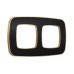 Рамка двухместная Ambrella Volt Coint OF640542