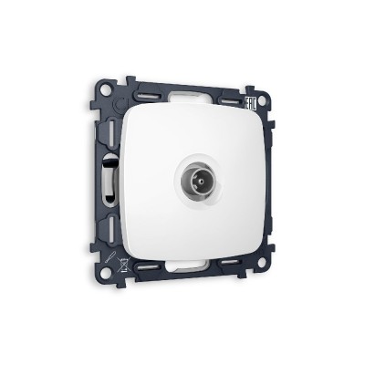 Комплект механизма TV розетки проходной 5-1000 MHz 4dB Ambrella Volt Omega MO133030