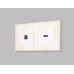 Комплект механизма TV розетки оконечной 50-870 MHz 1dB Ambrella Volt Alfa MA133010