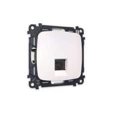 Комплект механизма компьютерной розетки RJ-45(8P8C) CAT6 со шторкой Ambrella Volt Omega MO212010