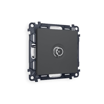 Комплект механизма TV розетки оконечной 50-870 MHz 1dB Ambrella Volt Alfa MA913010