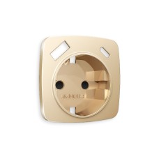 Лицевая панель для розетки с/з со шторками 2USB A+C Ambrella Volt Omega OP6100