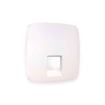 Лицевая панель для компьютерной/телефонной розетки RJ-45/RJ-11 Ambrella Volt Omega OP2120