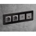 Лицевая панель для TV розетки Ambrella Volt Alfa AP5130