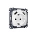 Комплект механизма розетки 2USB A+A 18W (быстрая зарядка) с/з Ambrella Volt Omega MO129010