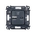 Механизм розетки 2USB A+C 20W (быстрая зарядка) Ambrella Volt Quant VM177