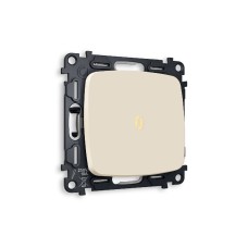 Комплект механизма 1-кл выключателя с подсветкой Ambrella Volt Omega MO322010