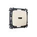 Комплект механизма розетки HDMI 2.0 40V/500mA 2.0GHz 5-18Gbit/s Ambrella Volt Omega MO314010