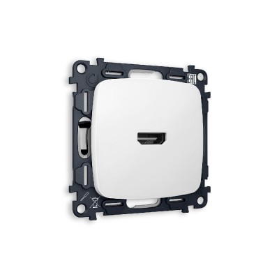 Комплект механизма розетки HDMI 2.0 40V/500MO 2.0GHz 5-18Gbit/s Ambrella Volt Omega MO134010