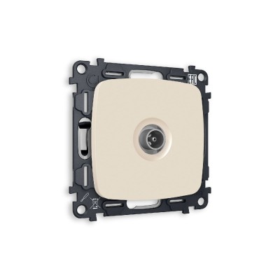 Комплект механизма TV розетки оконечной 50-870 MHz 1dB Ambrella Volt Omega MO333010